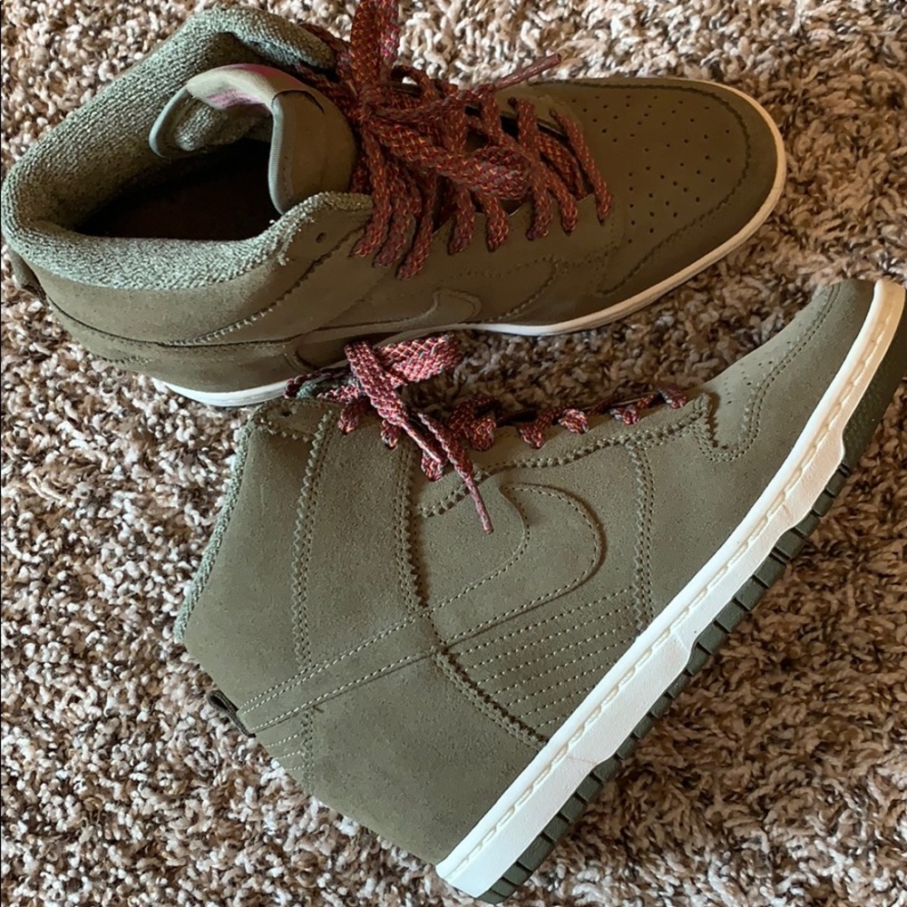 Wedged Nike shoes